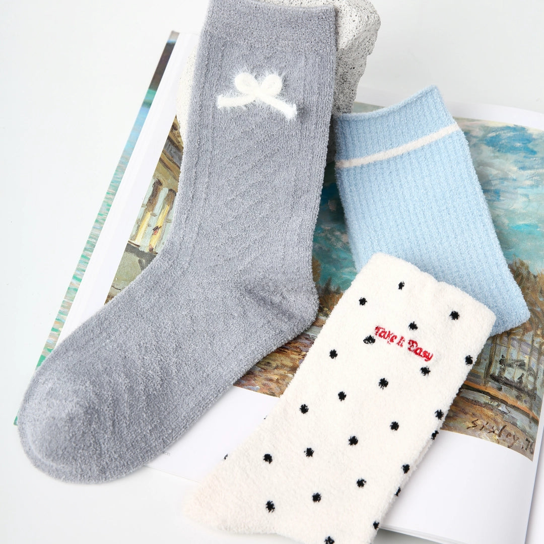 Minimalist Plush Socks