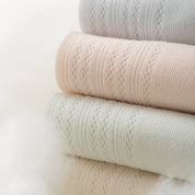 "Breezy Stretch" Ultra-Thin Mesh Quarter Socks - product photo showing breathable mesh comfort