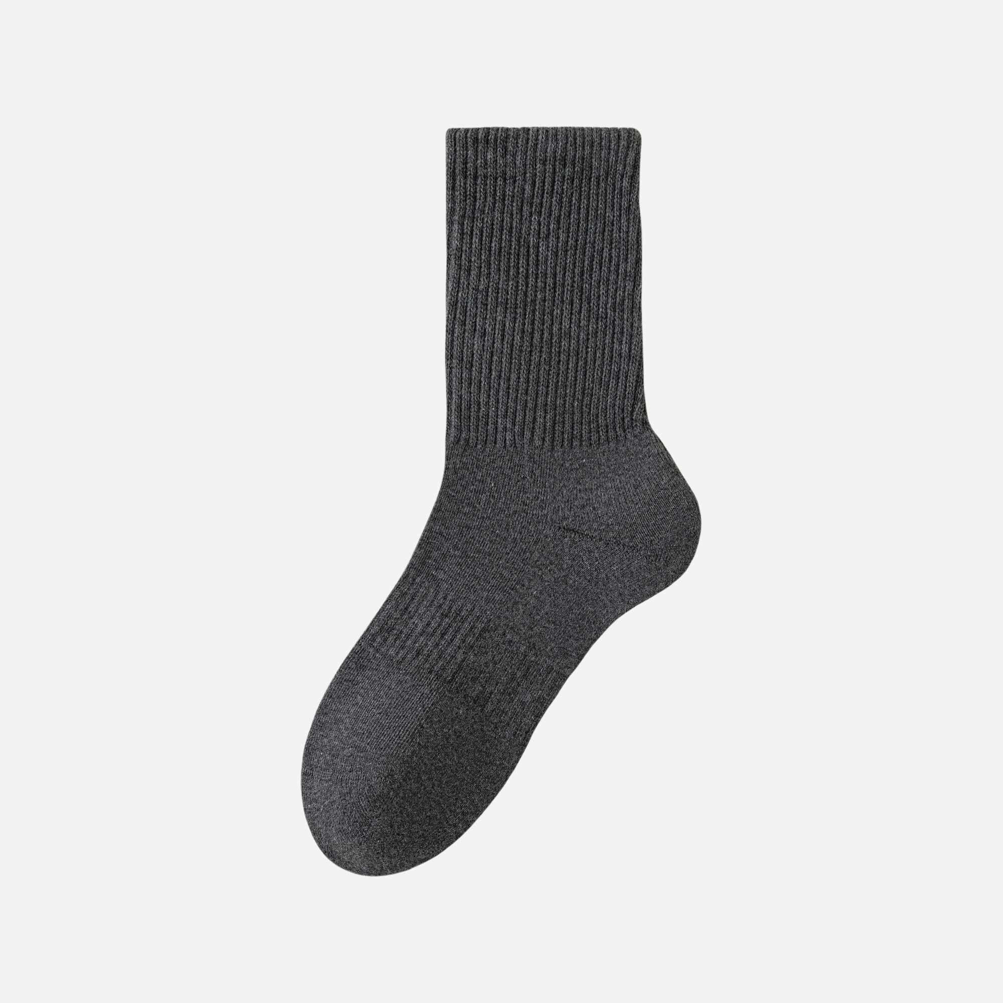 Women's Plush Terry Crew Socks-5 Pack