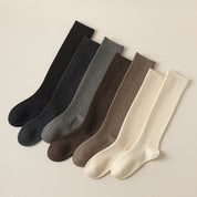 Women‘s 47.5% Wool Blend Thermal Knee-High Socks