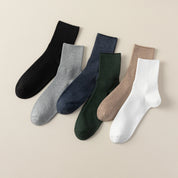 Men's Big & Tall 98% Cotton Loose Top Socks