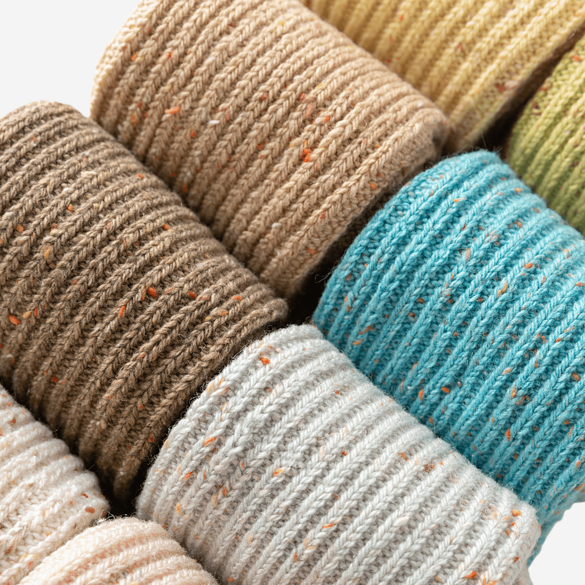 Women's Cozy Flecked Ribbed Socks - 4 Pairs