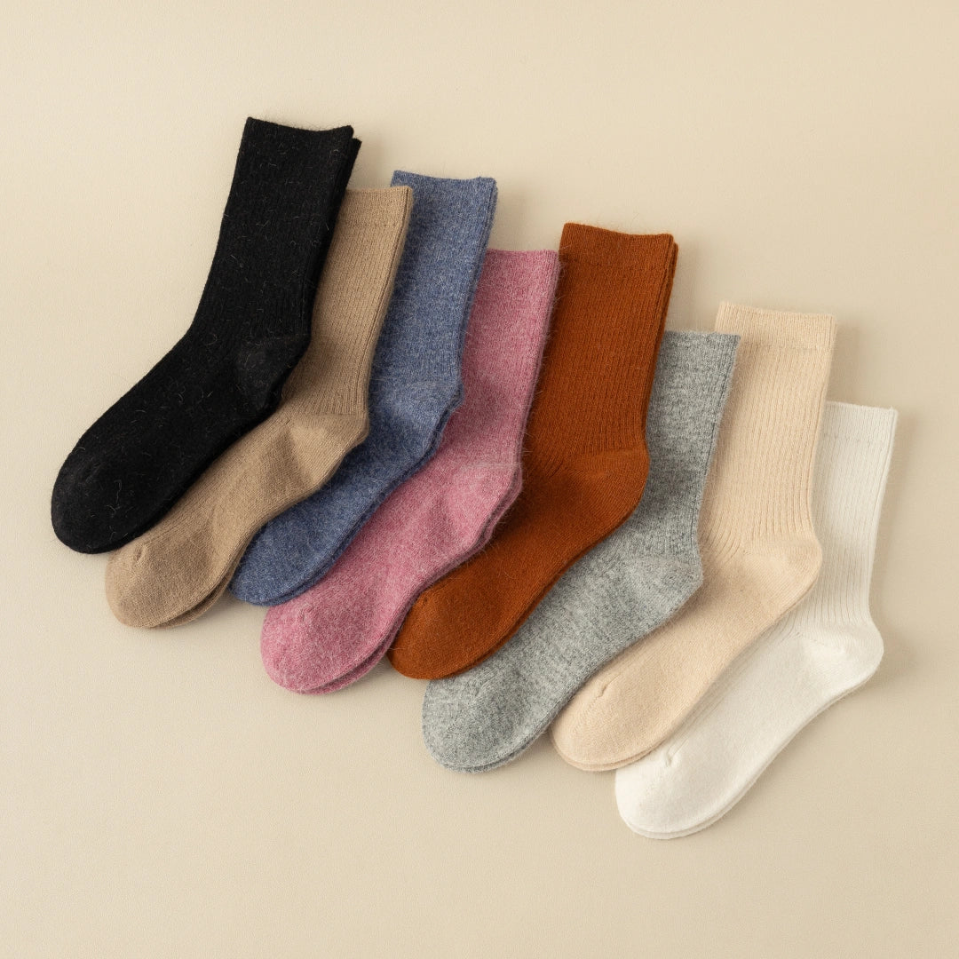 Soft Rabbit Hair Crew