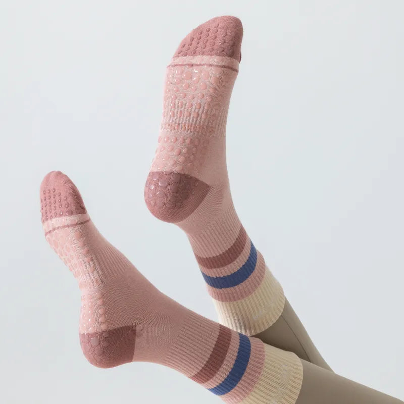 Retro Grip Socks