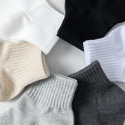 "Titan Mesh" Big & Tall Men's Ankle Socks - product photo showing breathable mesh comfort