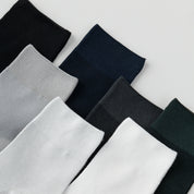 Men's 99% Supima® Cotton Ultra-Soft Mesh Crew Socks - product photo showing breathable mesh comfort