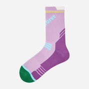 Performance Crew Socks - Purple
