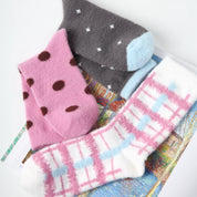 Plaid Cozy Socks