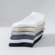 "Titan Mesh" Big & Tall Men's Crew Socks - product photo showing breathable mesh comfort