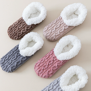 Sherpa Lined Slipper Socks