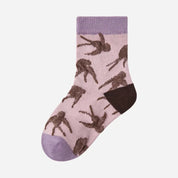 Kid's Girls' Preppy Charm Crew Socks - 5 Pairs