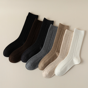 Silk Blend Cable Socks