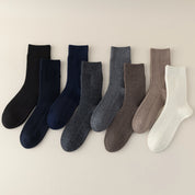 Men's 41% Wool Ribbed Thermal Socks