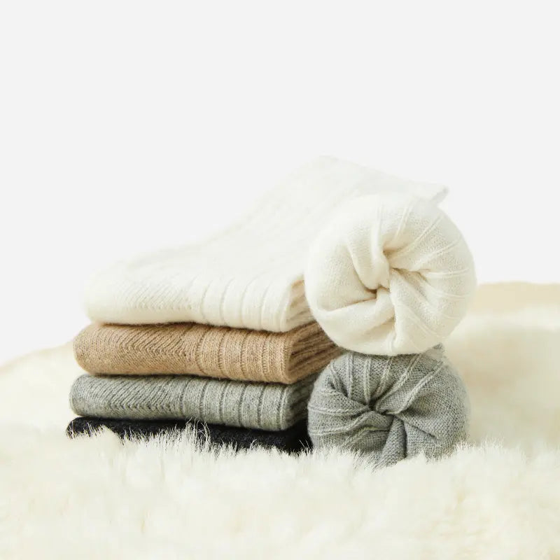 Men's All-Season Merino Ribbed Socks