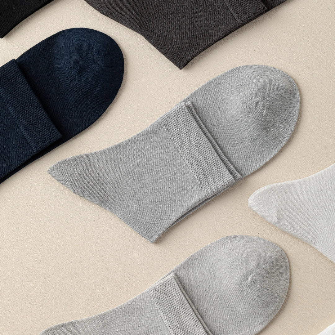 Men's Silk & Modal Ultra-Thin Cooling Quarter Socks
