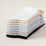 Women's Modal & Mulberry Silk Blend 7.5‘‘ All-Season Crew Socks