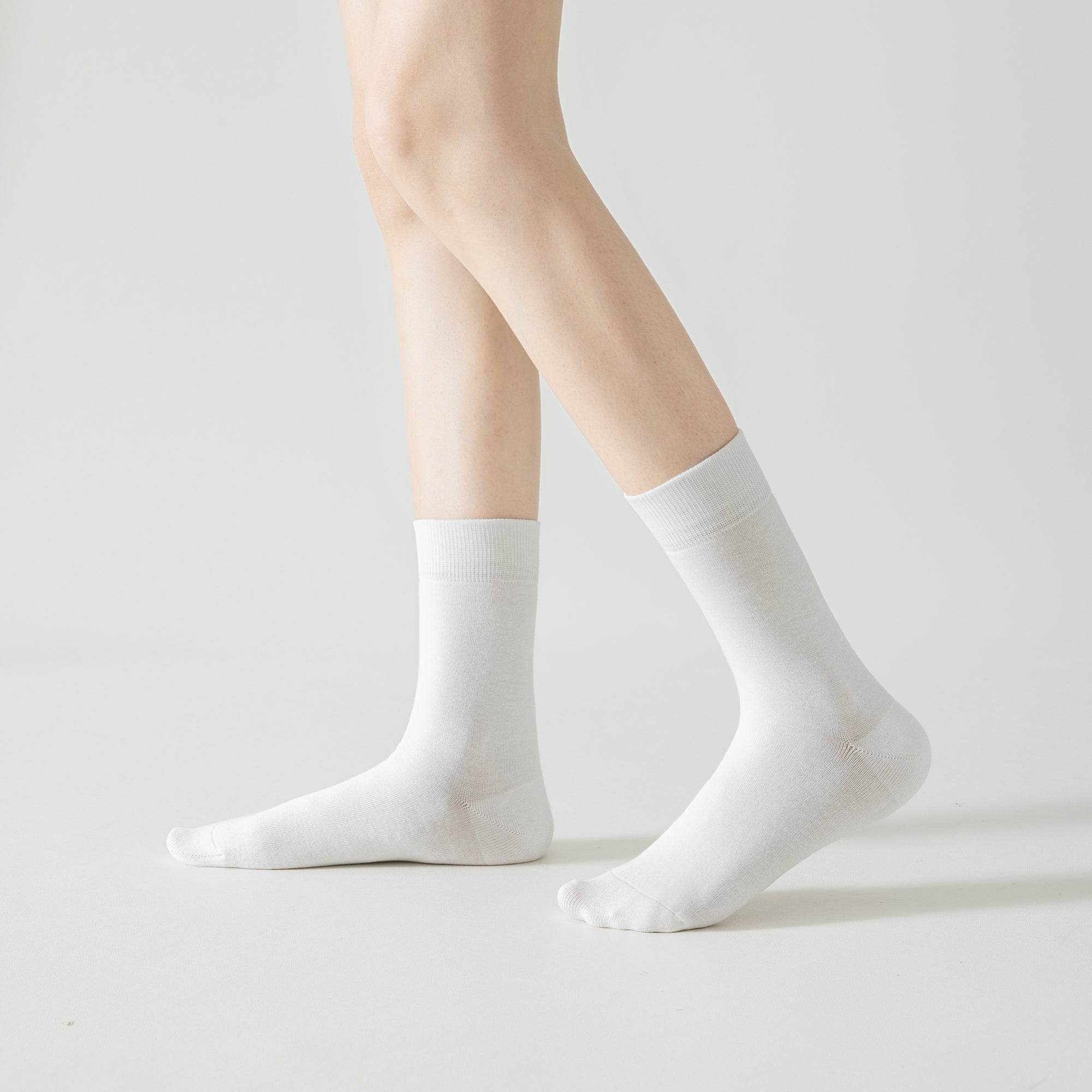 Women's Everyday Cotton Crew Socks - 5 Pairs - Weavasocks