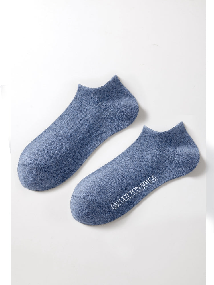 Men's Cotton Liner Low-Cut Socks-1 Pack