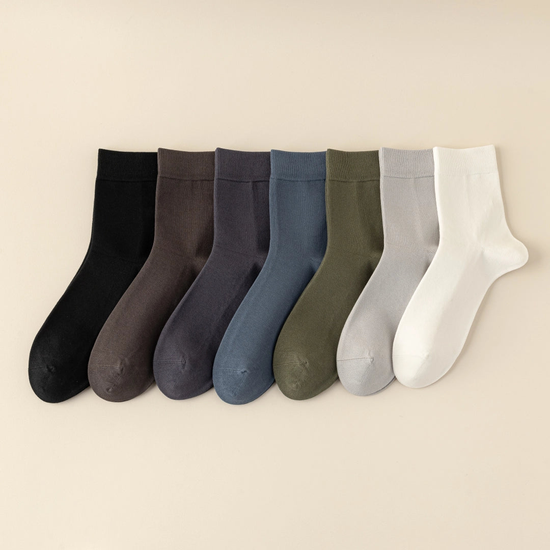 Men's 98% Cotton Classic Crew Socks