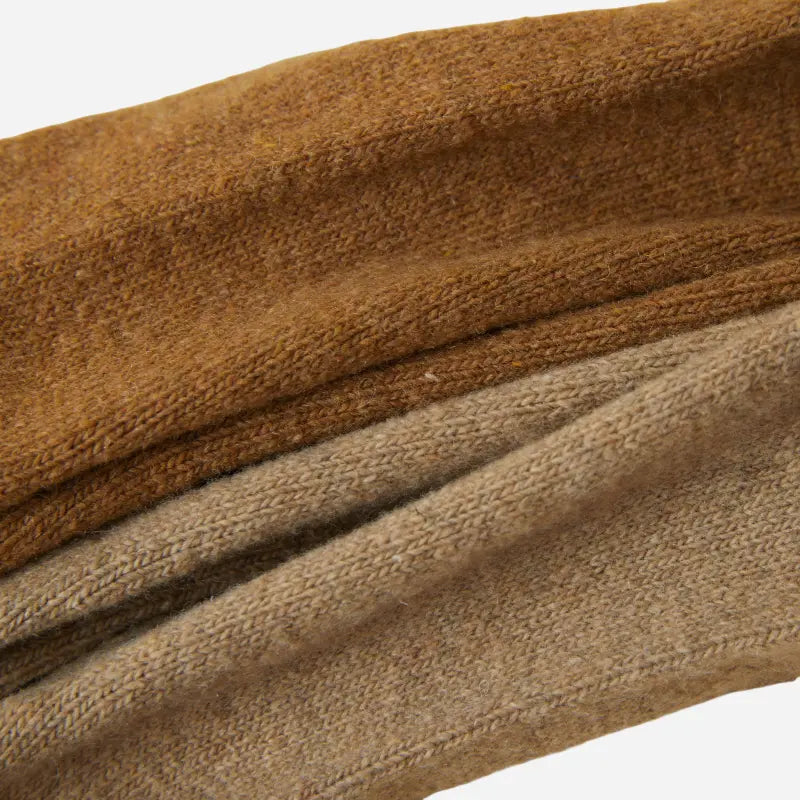 Men's Heathered Merino Wool Crew Socks