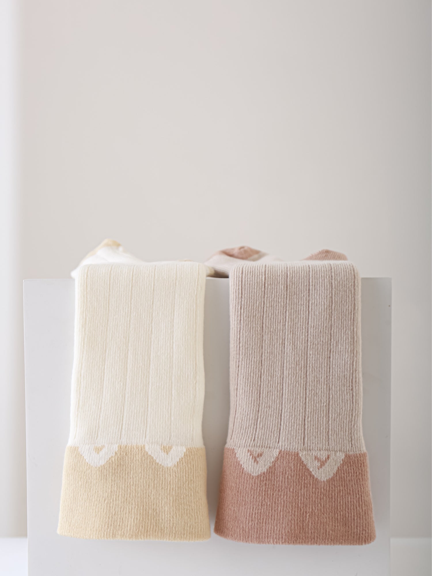 Babies' Color Block Over-the-Knee Socks for Kids-3 Pack