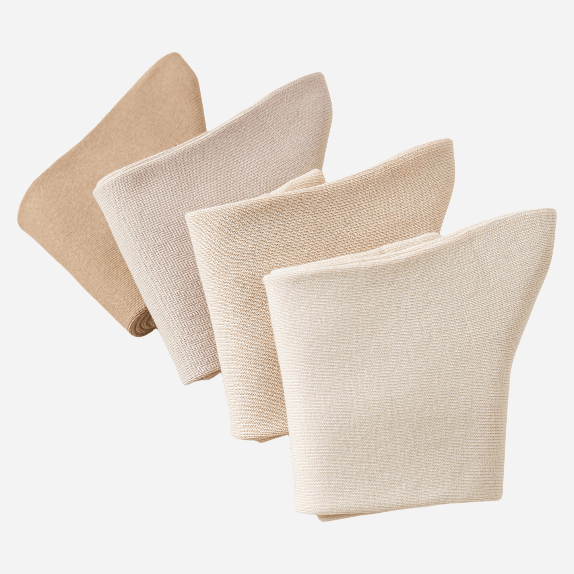 Women's Classic Solid Color Crew Socks - 5 Pairs