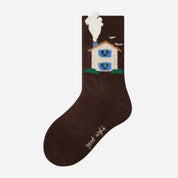 Kid's Night Cozy Fuzzy Socks - 4 Pairs