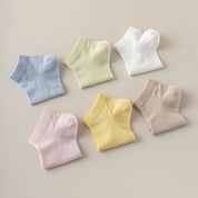 Women's Mulberry Silk & Modal Ultra-Thin Low-Cut Socks - product photo showing modal and mulberry silk comfort