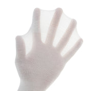 Men's Silk & Modal Non-Binding Loose Cuff Cooling Socks - detail photo showing modal and mulberry silk comfort