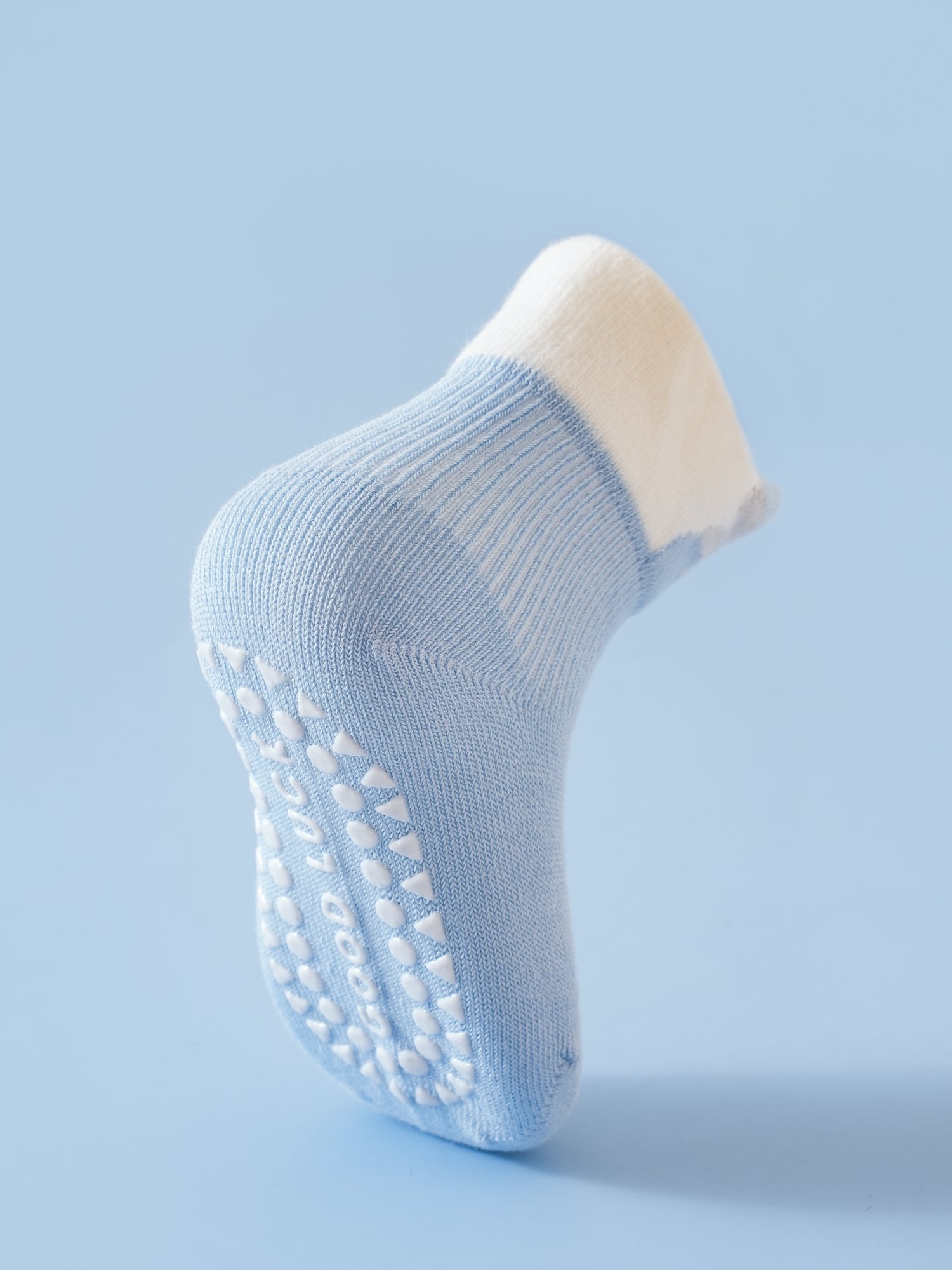 Babies' Pop-Out Pattern Grip Socks-3 Pack
