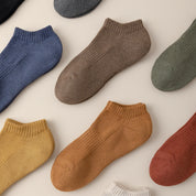 Women's 92% Cotton Terry Cushion Low Cut Socks - product photo showing cushioned comfort