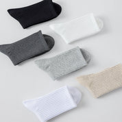 "Titan Mesh" Big & Tall Men's Crew Socks - product photo showing breathable mesh comfort