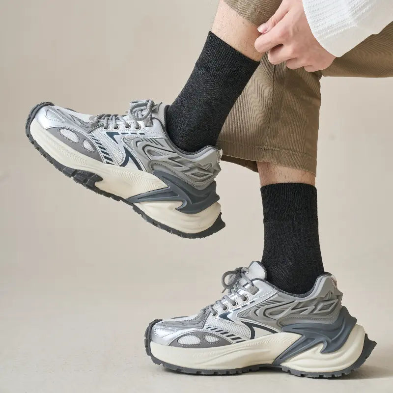 Men's Merino Wool & Silk Blend Socks