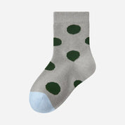Kid's Modern Retro Patterned Socks - 5 Pairs