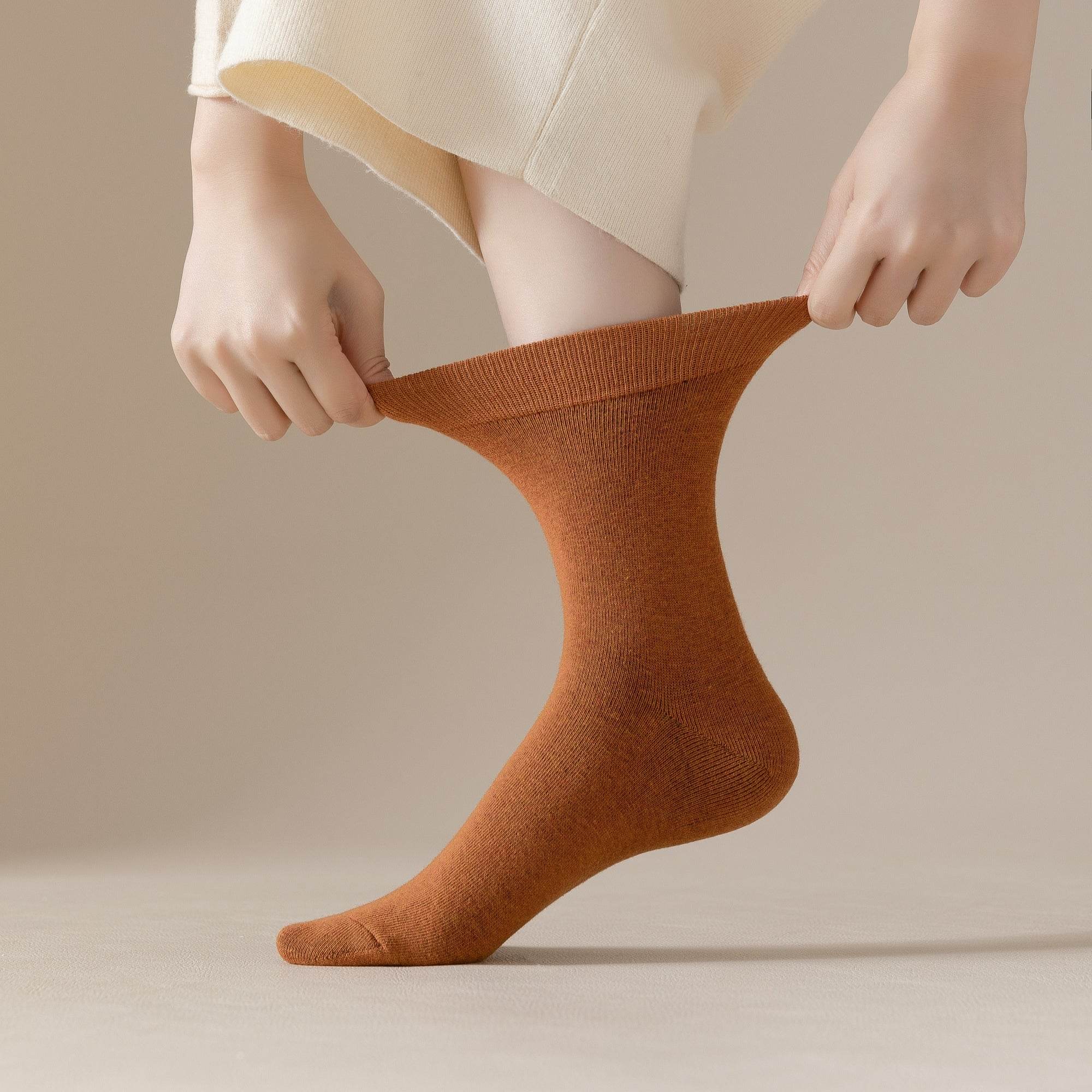 Women's Cloud-Soft Heathered Socks - 5 Pairs