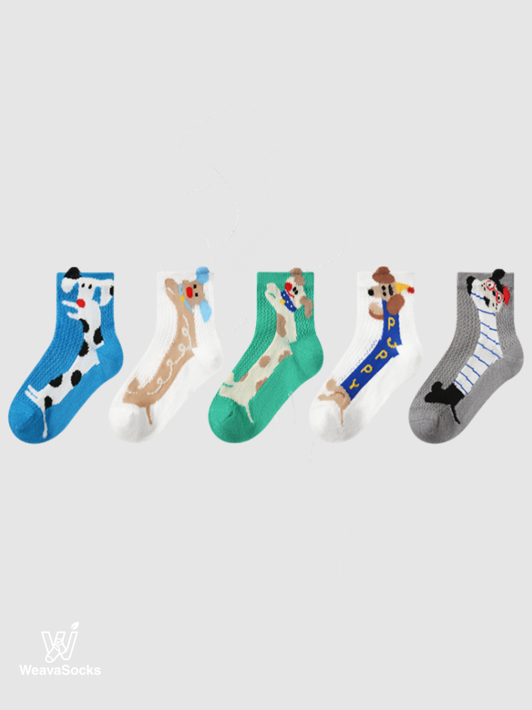 Kids' The Wiener Crew-5 Pack