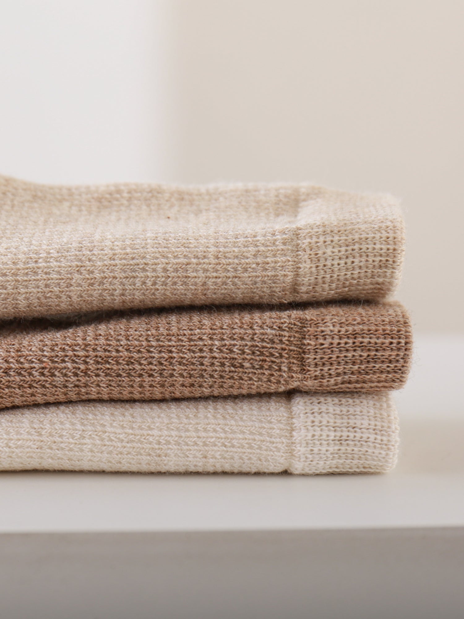 Babies' Non-Slip Socks with Bear Grips-3 Pack