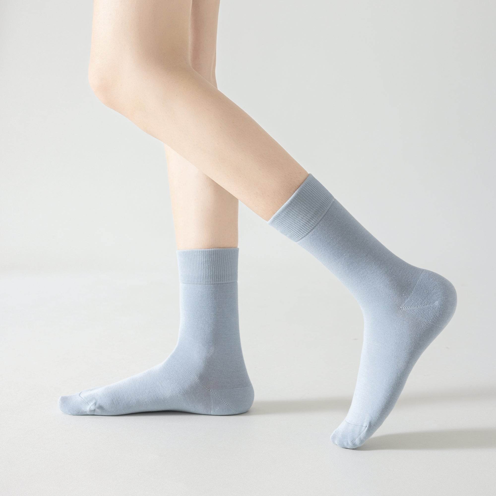 Women's Everyday Cotton Crew Socks - 5 Pairs - Weavasocks