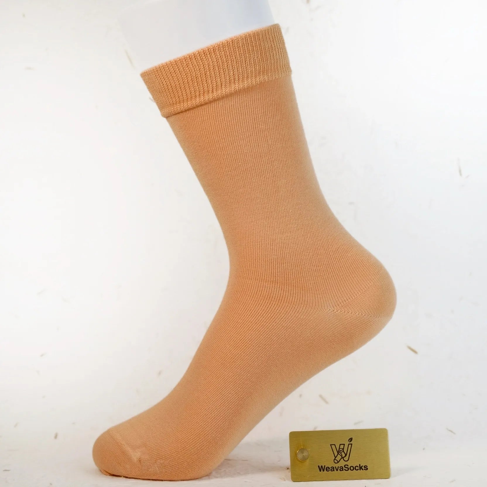 Women's 97% Cotton 6.6" Essential Crew Socks