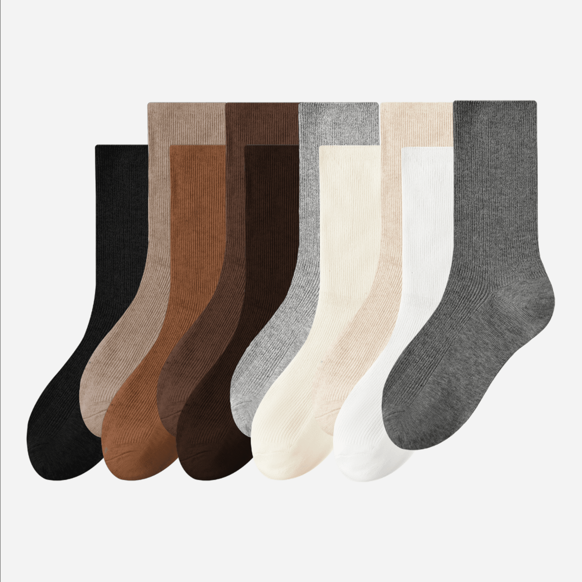 Women's Everyday Slouchy Ribbed Socks - Single Pair