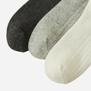 Men's All-Season Merino Ribbed Socks