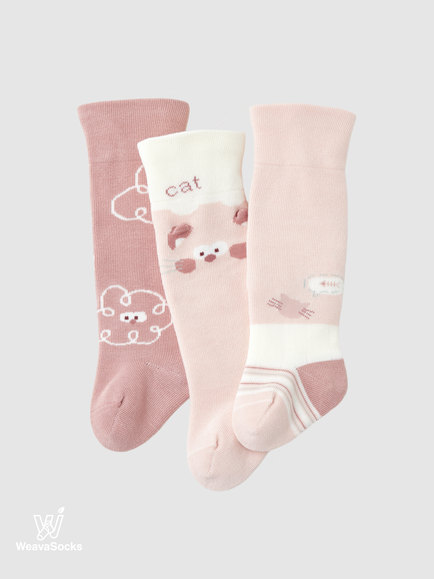 Babies' Baby Knee-High Socks-3 Pack