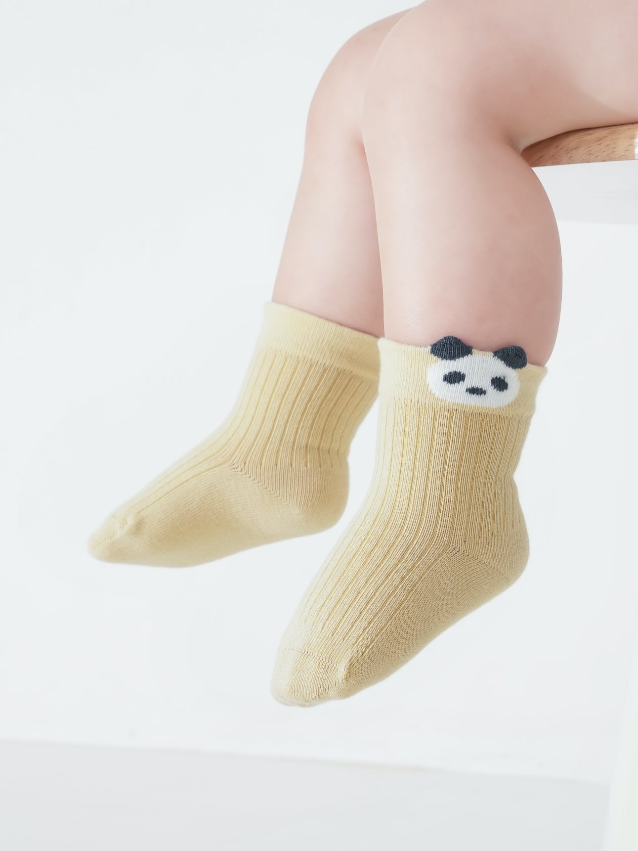 Babies' Ribbed Crew Socks-3 Pack