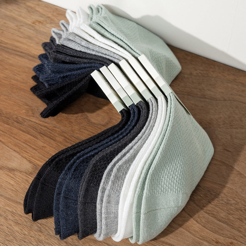 Men's Mulberry Silk Low-Cut Socks-1 Pack