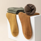 Women's 92% Cotton Terry Cushion Ankle Socks - product photo showing cushioned comfort