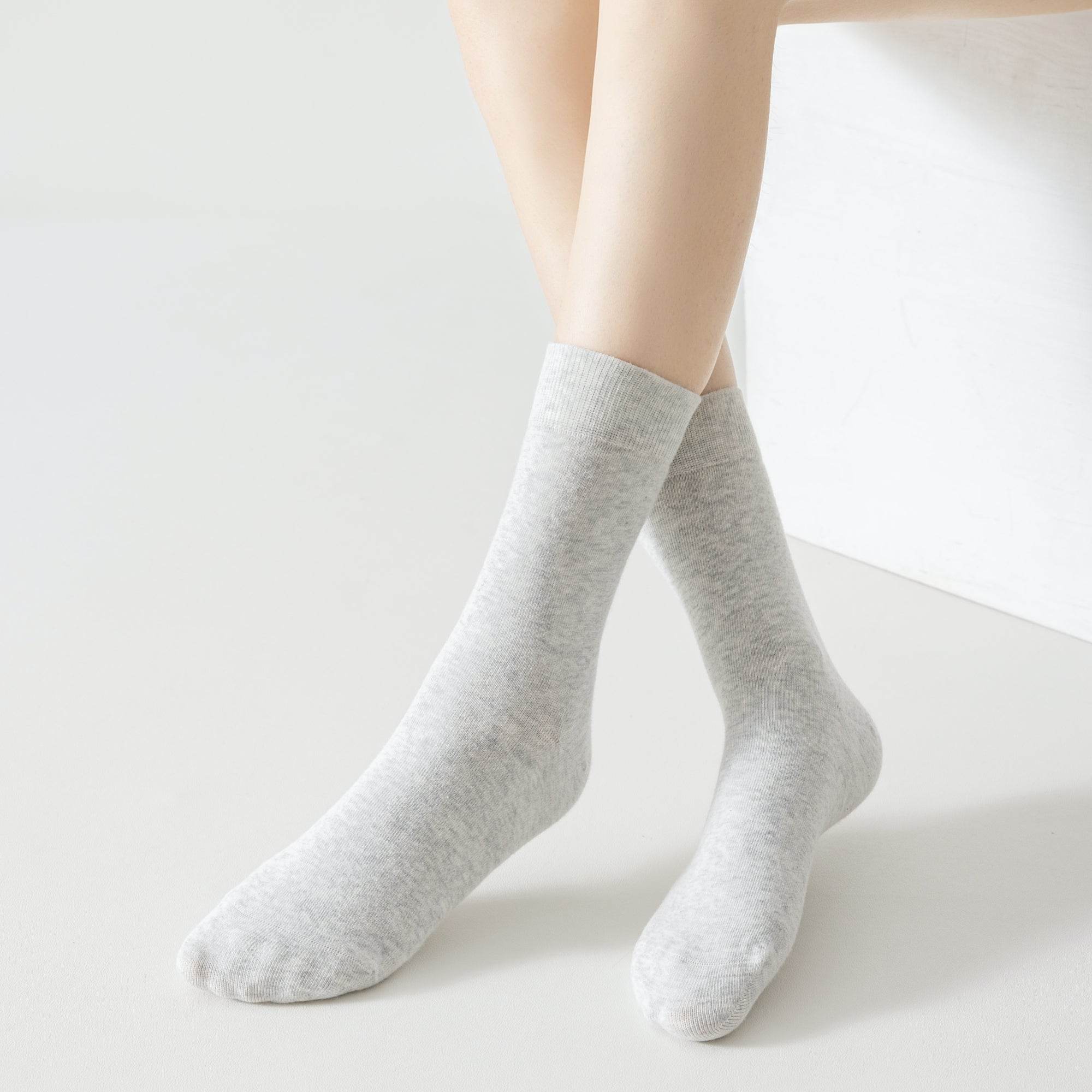 Women's Cloud-Soft Heathered Socks - 5 Pairs