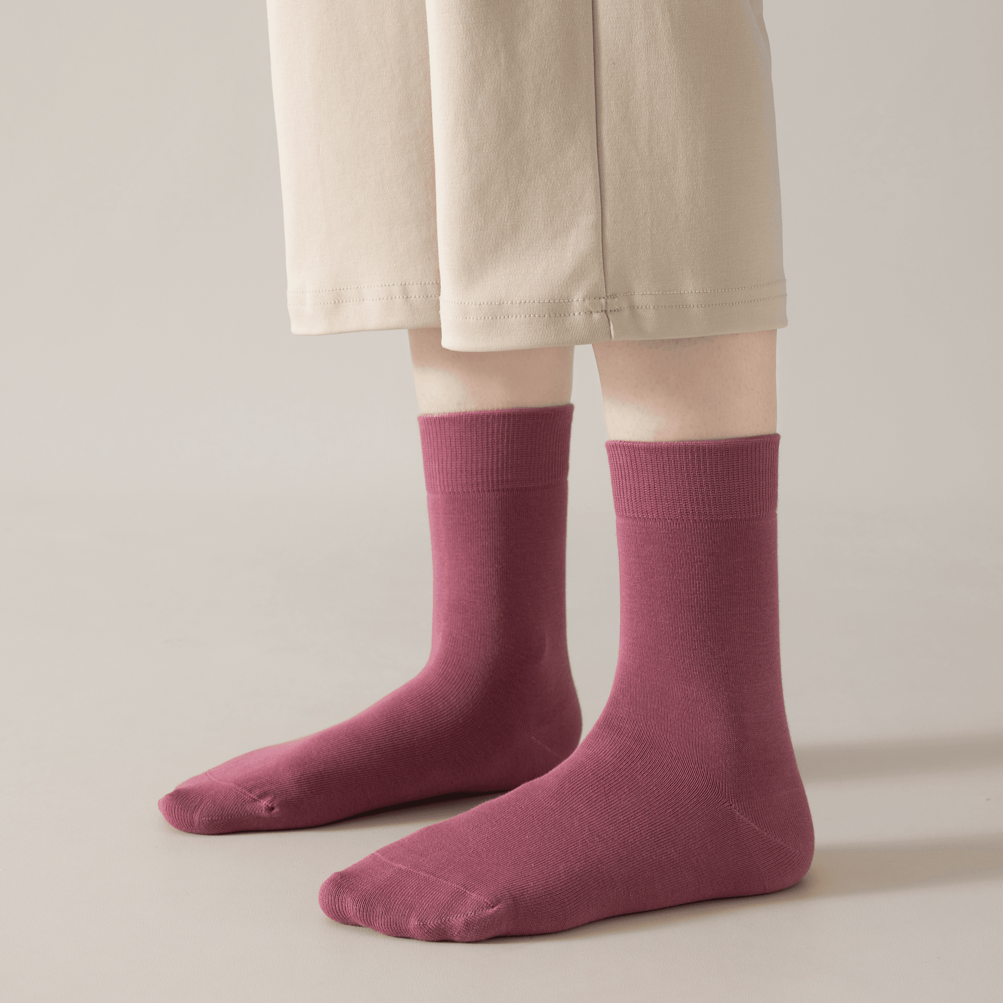 Women's Everyday Cotton Crew Socks - 5 Pairs - Weavasocks