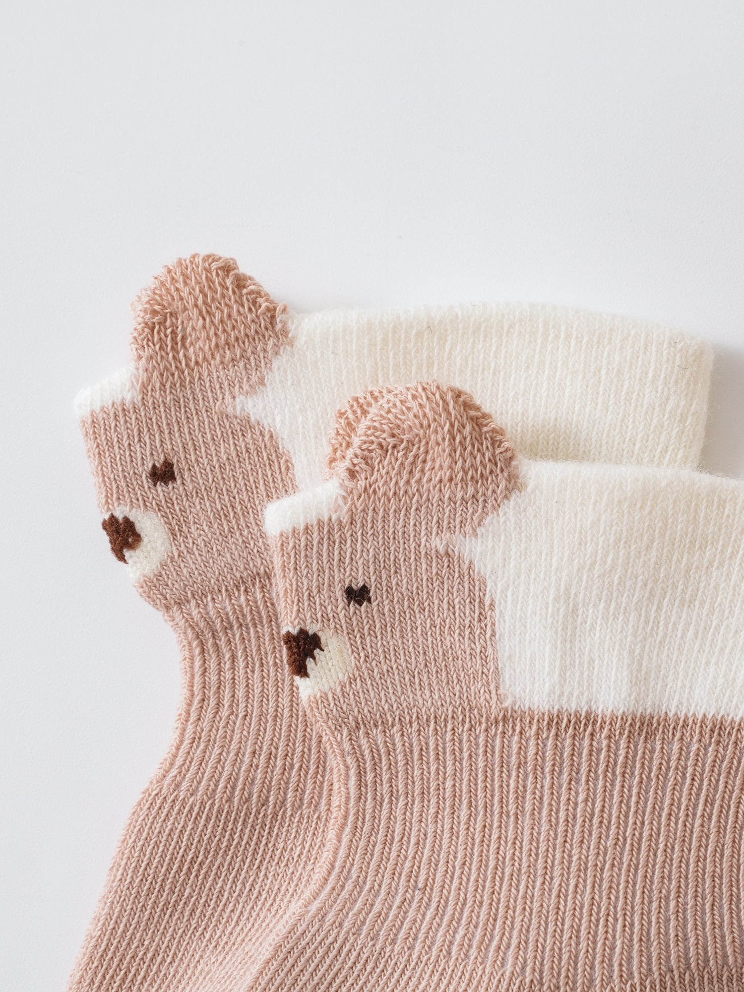 Babies' Pop-Out Pattern Grip Socks-3 Pack