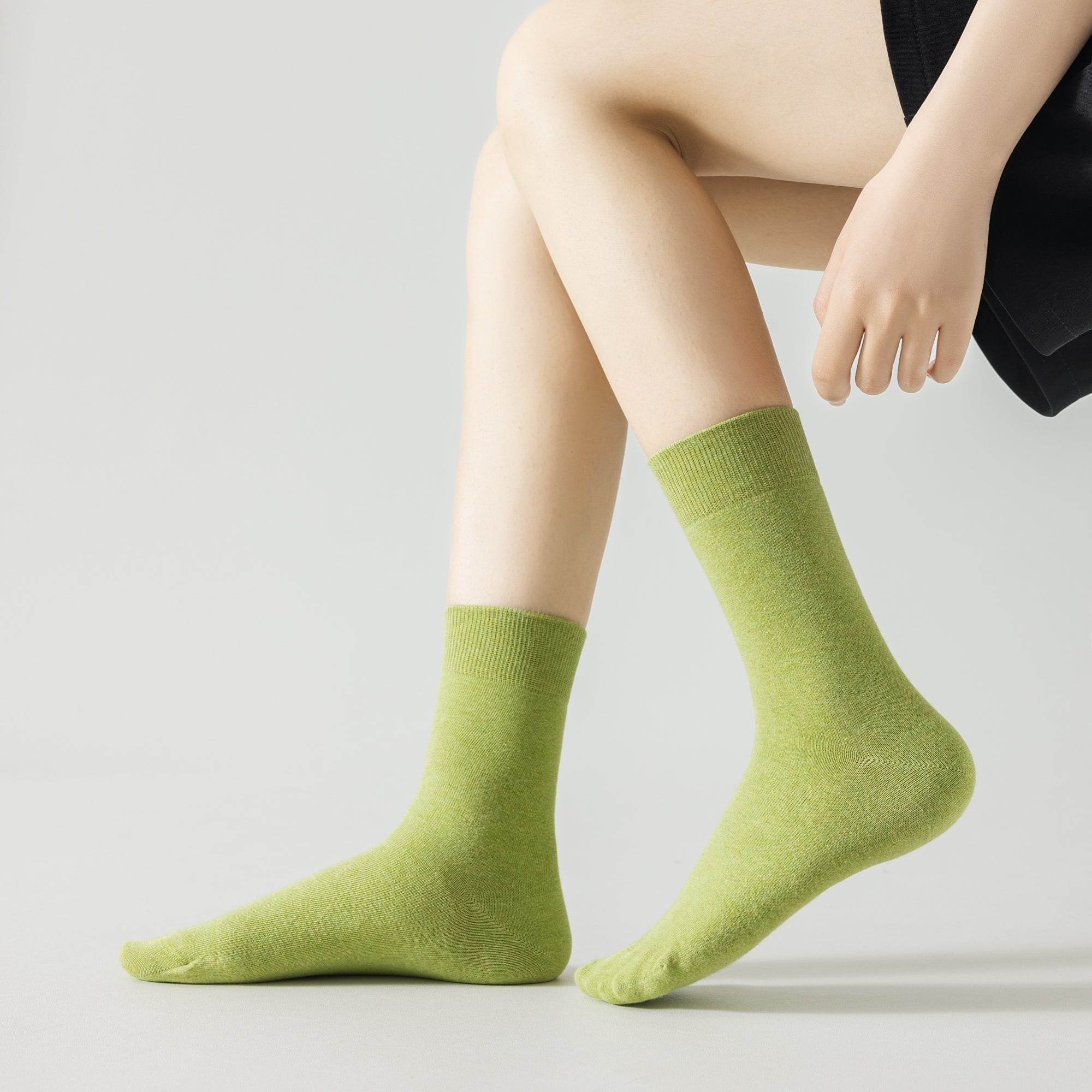 Women's Cloud-Soft Heathered Socks - 5 Pairs