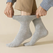 Men's 98% Cotton Non-Binding Relaxed Fit Socks